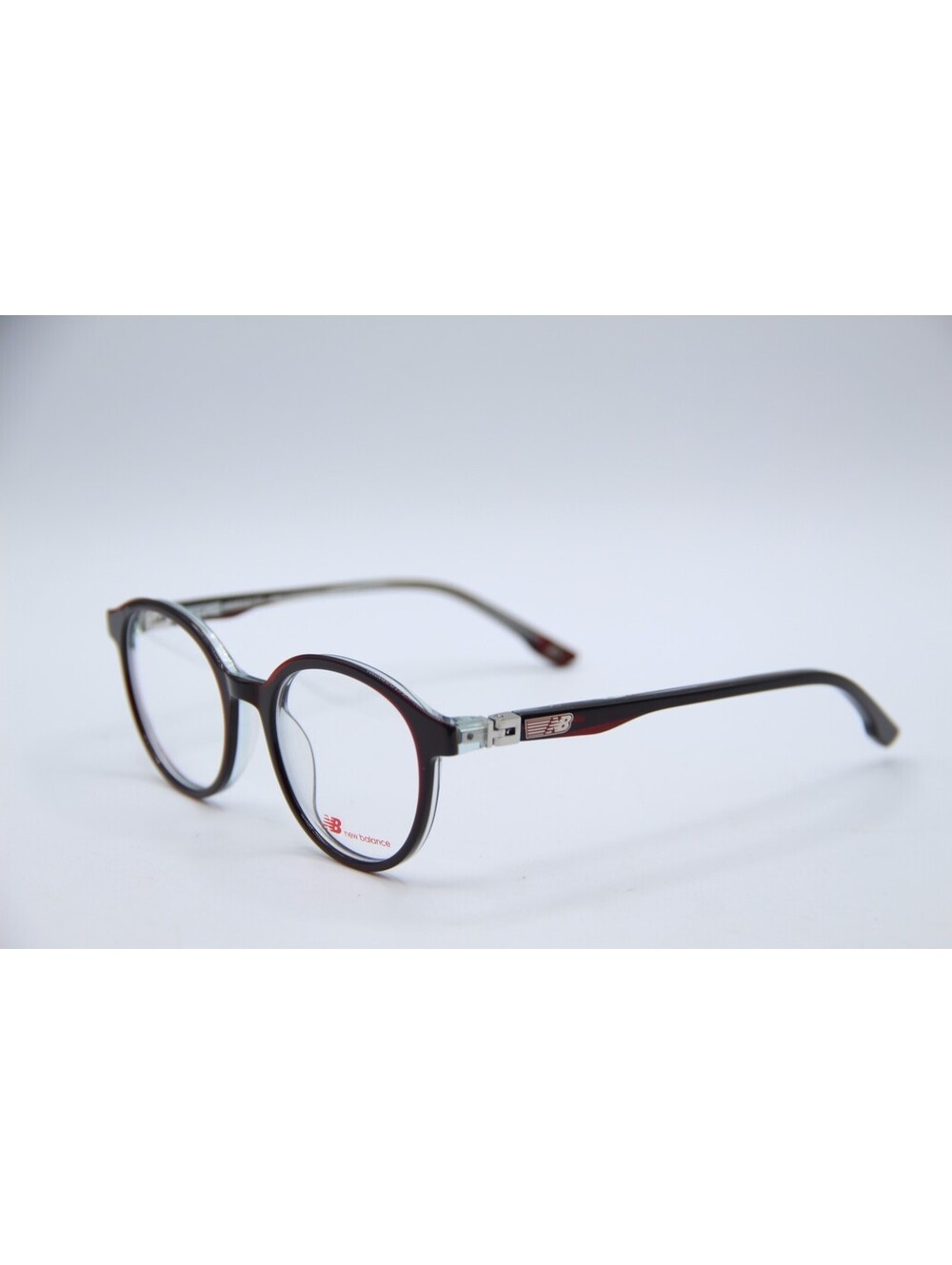 New Balance Nb5081-4 Black Red Authentic Eyeglasses 46-17